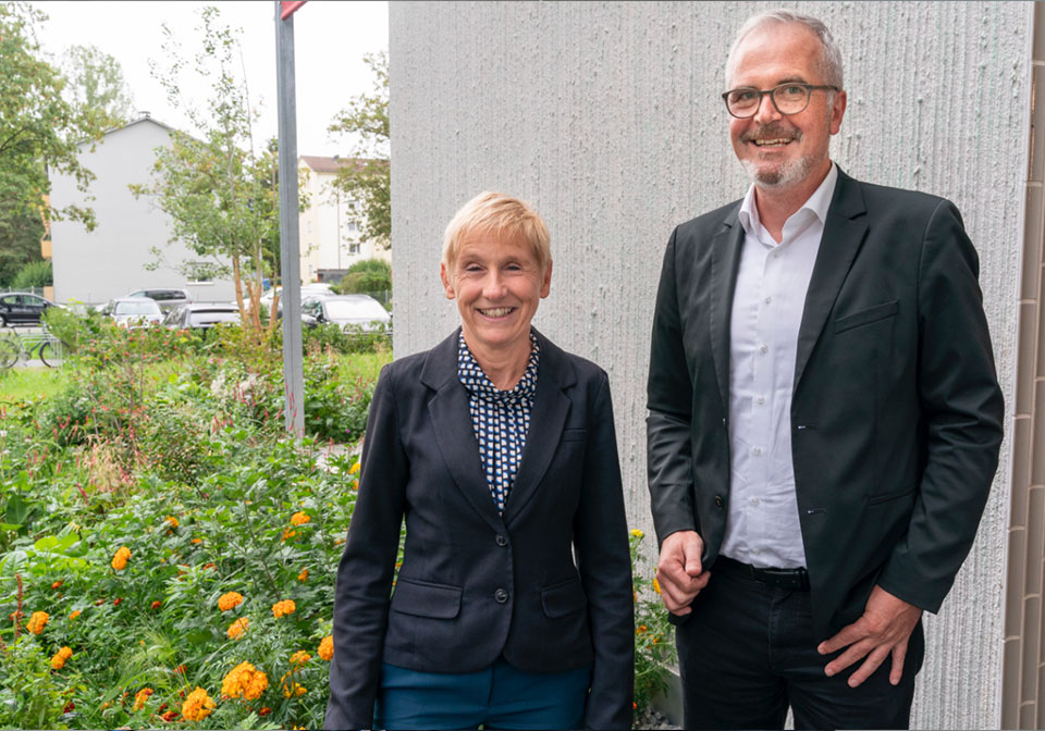 Eindrücke vom Eröffnungsfest der Siedlung Helen Keller